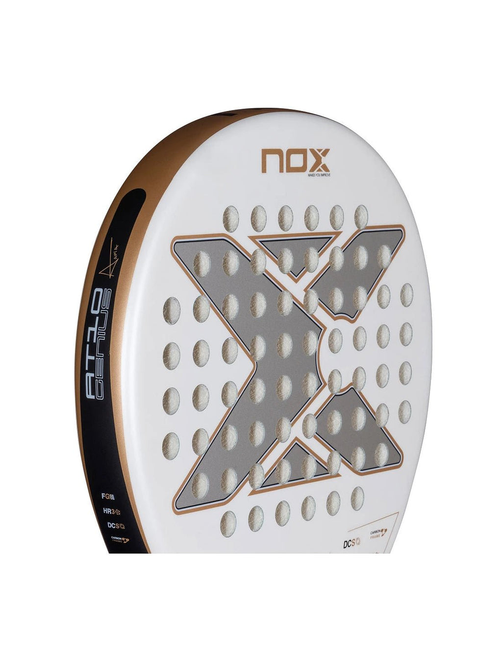NOX AT10 Genius Jr Padel Racket - Agustin Tapia - Playing Padel