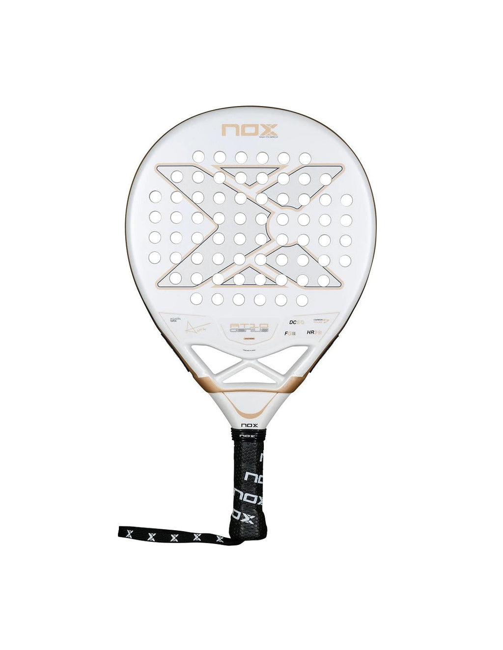 NOX AT10 Genius Jr Padel Racket - Agustin Tapia - Playing Padel
