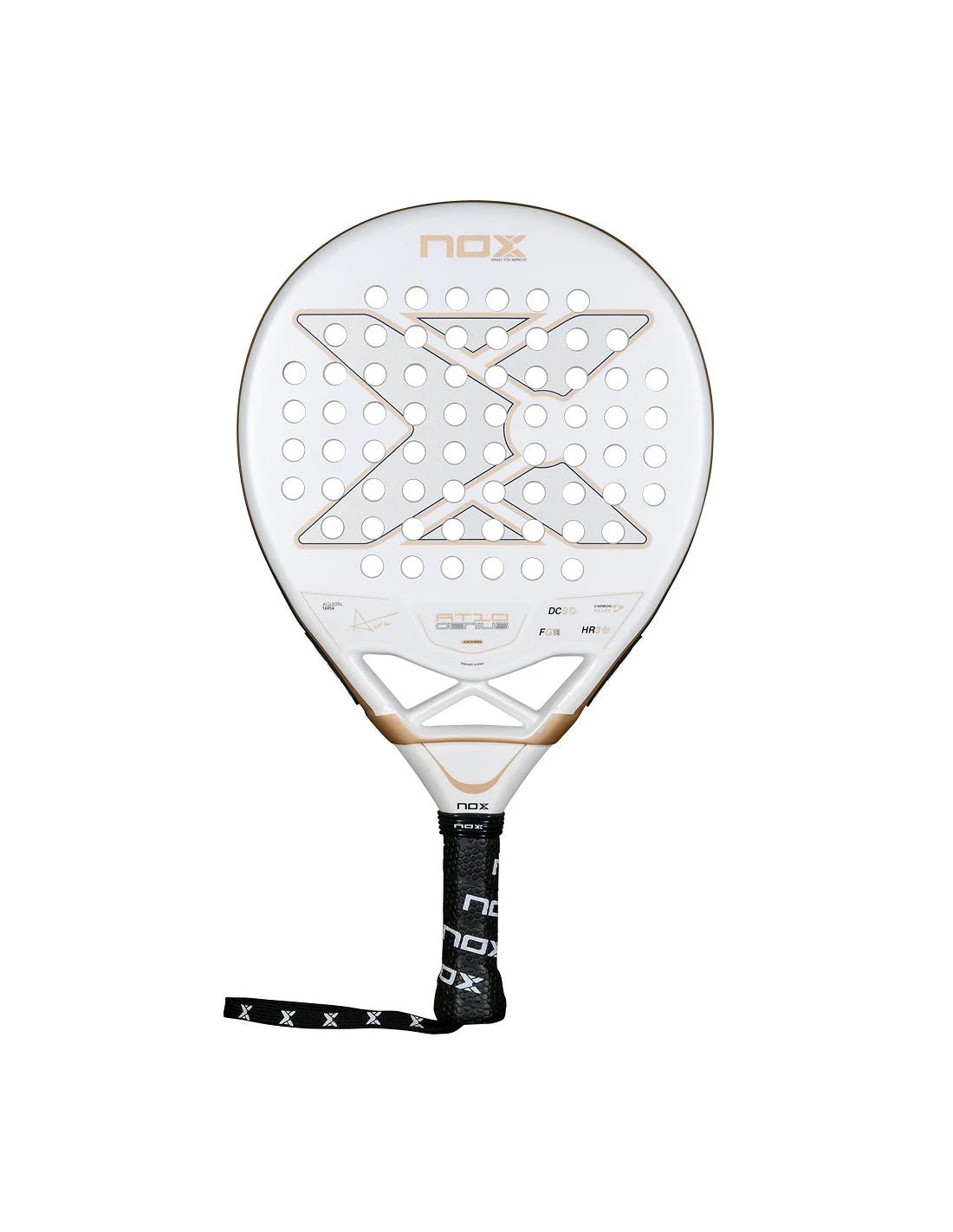 NOX AT10 Genius Jr Padel Racket - Agustin Tapia - Playing Padel