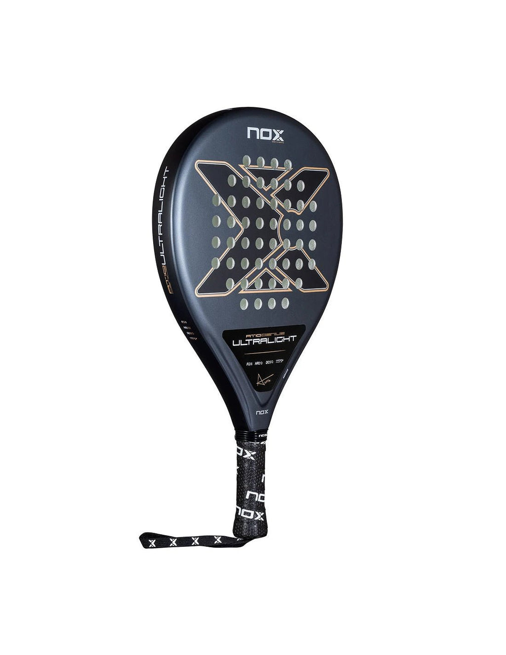 NOX AT10 Genius Jr Ultralight Padel Racket - Agustin Tapia - Playing Padel