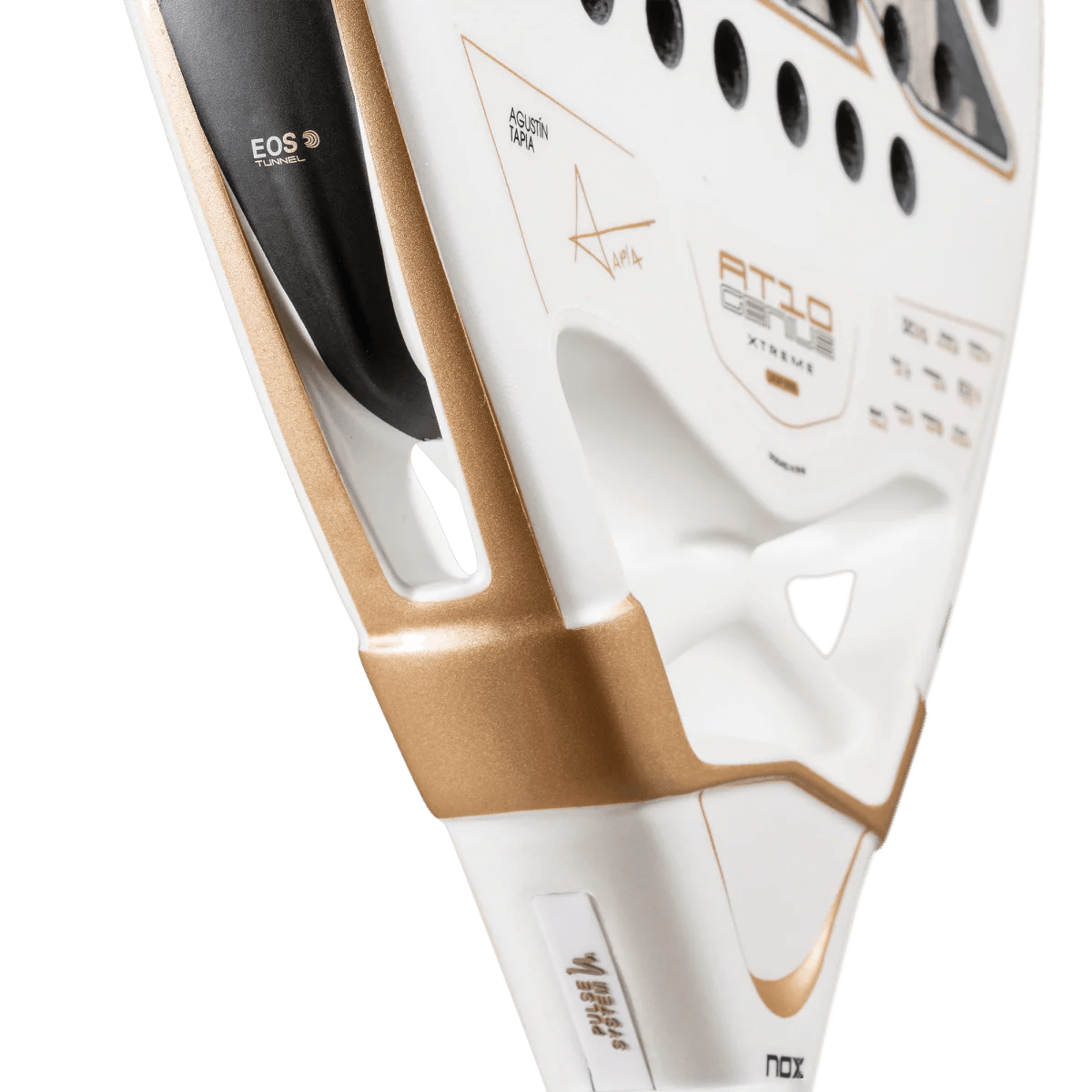 NOX AT10 Luxury Genius 12K Alum XTREM 2026 Padel Racket - Agustín Tapia - Playing Padel