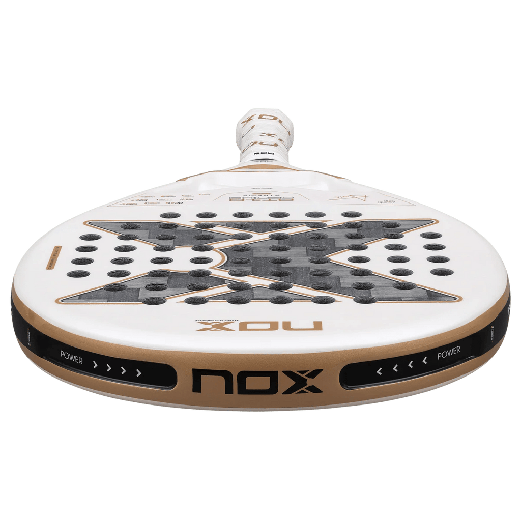 NOX AT10 Luxury Genius 12K Alum XTREM 2026 Padel Racket - Agustín Tapia - Playing Padel