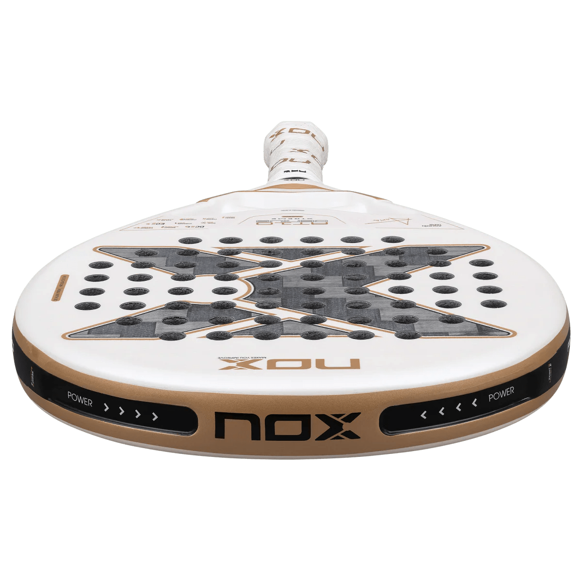 NOX AT10 Luxury Genius 12K Alum XTREM 2026 Padel Racket - Agustín Tapia - Playing Padel