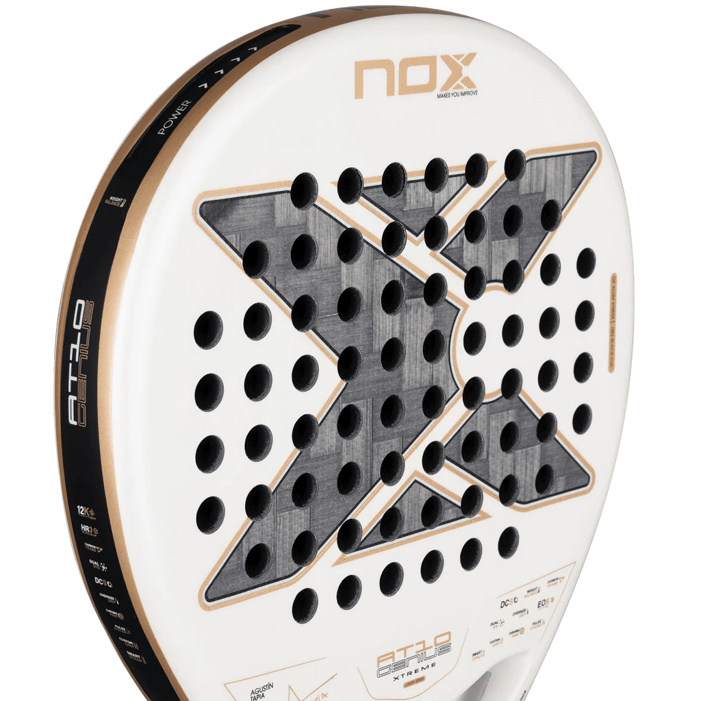 NOX AT10 Luxury Genius 12K Alum XTREM 2026 Padel Racket - Agustín Tapia - Playing Padel