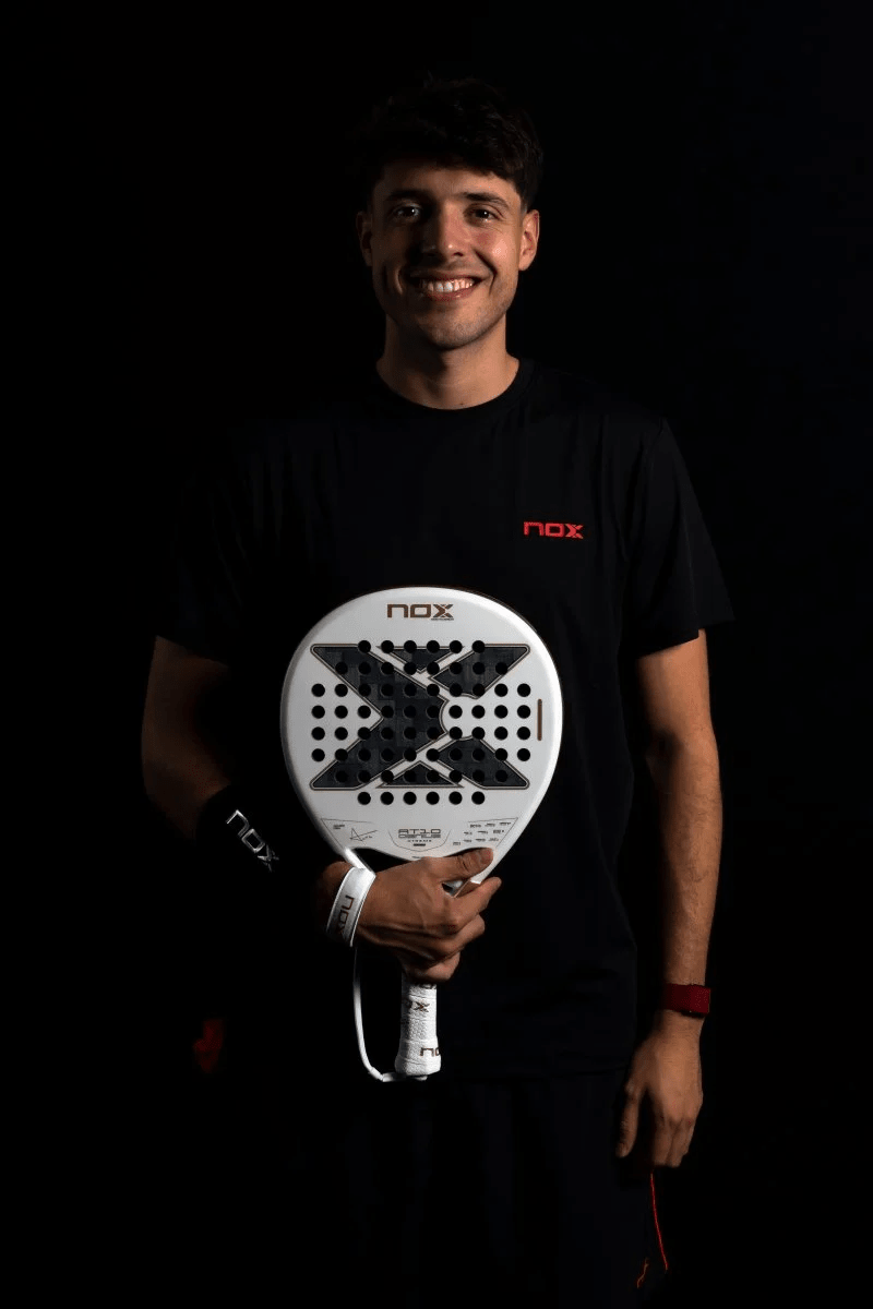NOX AT10 Luxury Genius 12K Alum XTREM 2026 Padel Racket - Agustín Tapia - Playing Padel