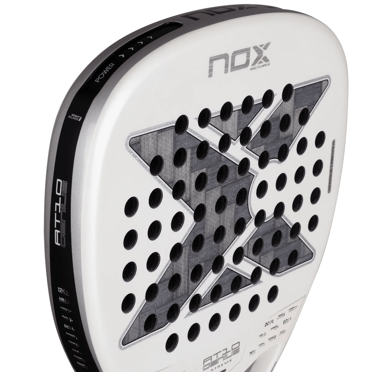 NOX AT10 Luxury Genius Attack 12K Alum XTREM 2026 Padel Racket - Agustín Tapia - Playing Padel