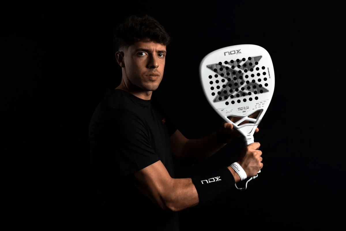 NOX AT10 Luxury Genius Attack 12K Alum XTREM 2026 Padel Racket - Agustín Tapia - Playing Padel
