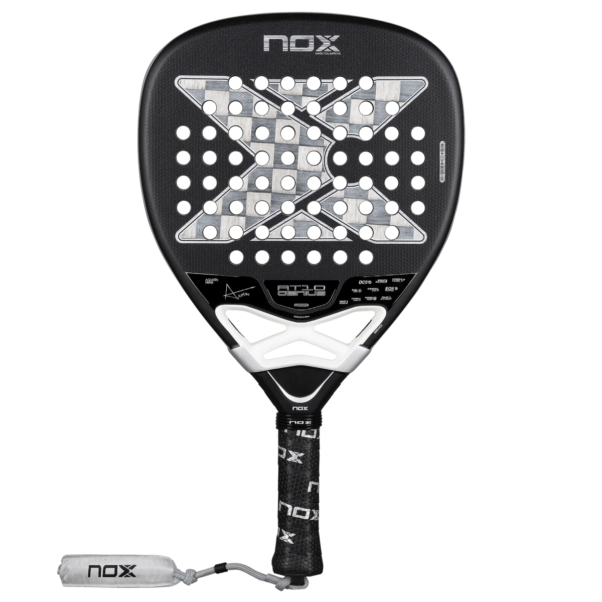 NOX AT10 Luxury Genius ATTACK 18K Alum 2026 Padel Racket - Agustín Tapia - Playing Padel