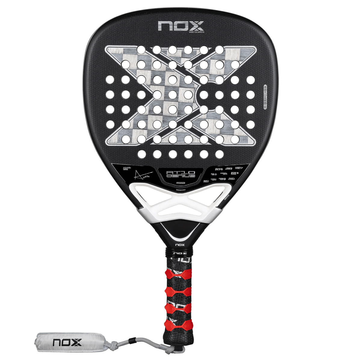 NOX AT10 Luxury Genius ATTACK 18K Alum 2026 Padel Racket - Agustín Tapia - Playing Padel