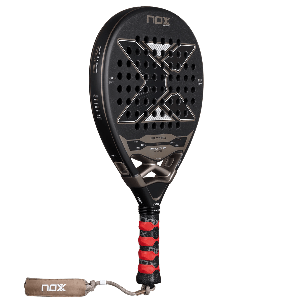 NOX AT10 Pro Cup HARD Padel Racket - Agustín Tapia - Playing Padel
