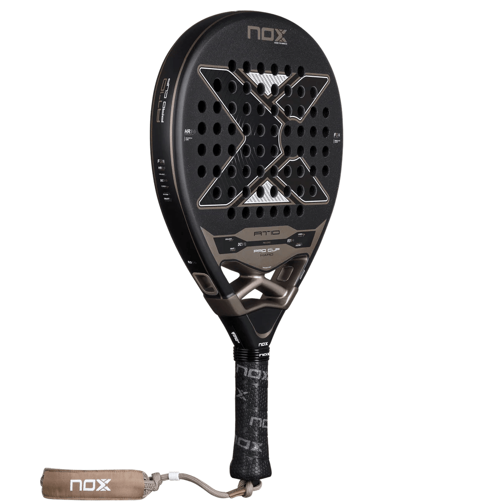NOX AT10 Pro Cup HARD Padel Racket - Agustín Tapia - Playing Padel