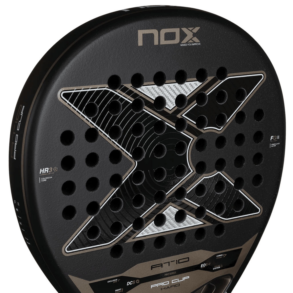 NOX AT10 Pro Cup HARD Padel Racket - Agustín Tapia - Playing Padel