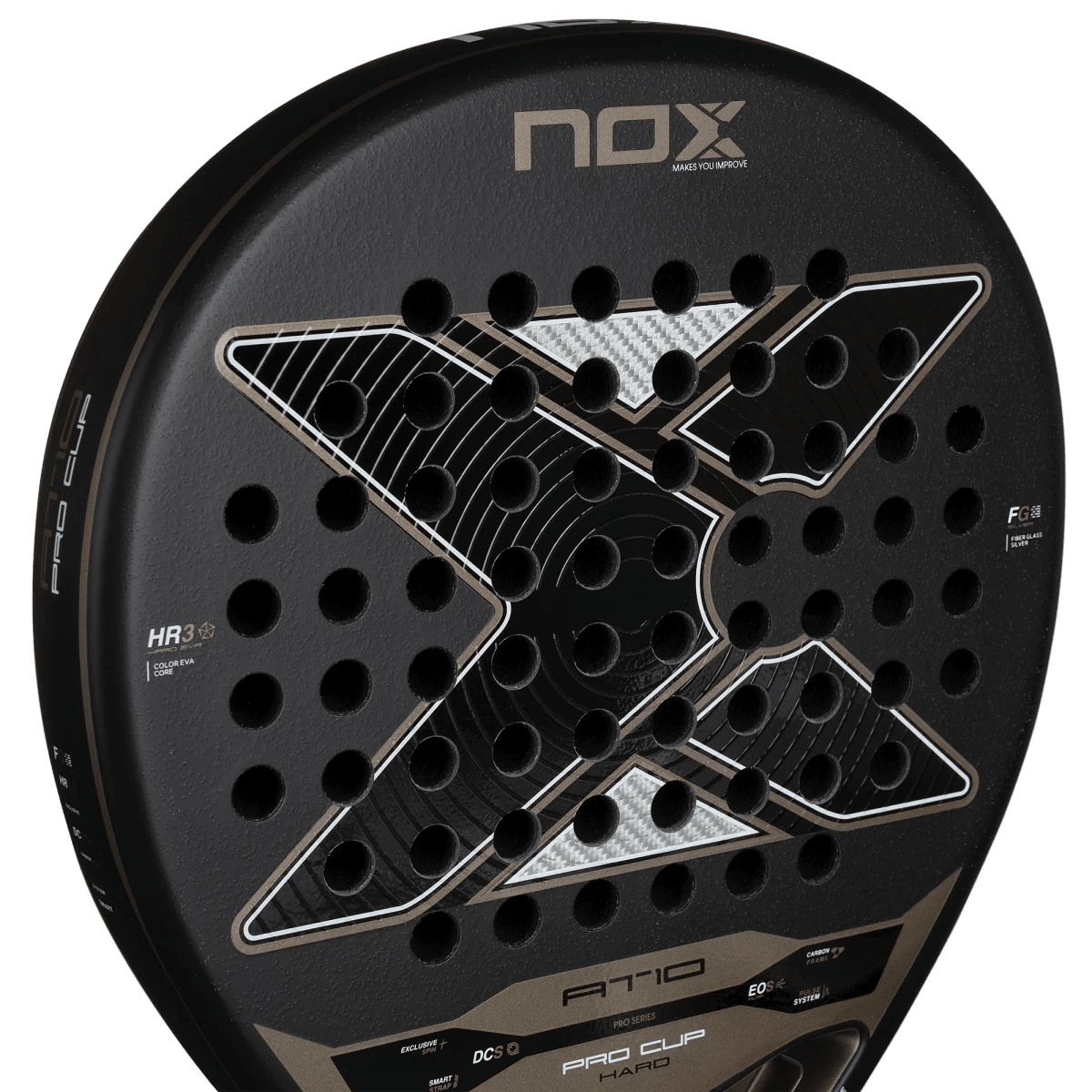 NOX AT10 Pro Cup HARD Padel Racket - Agustín Tapia - Playing Padel