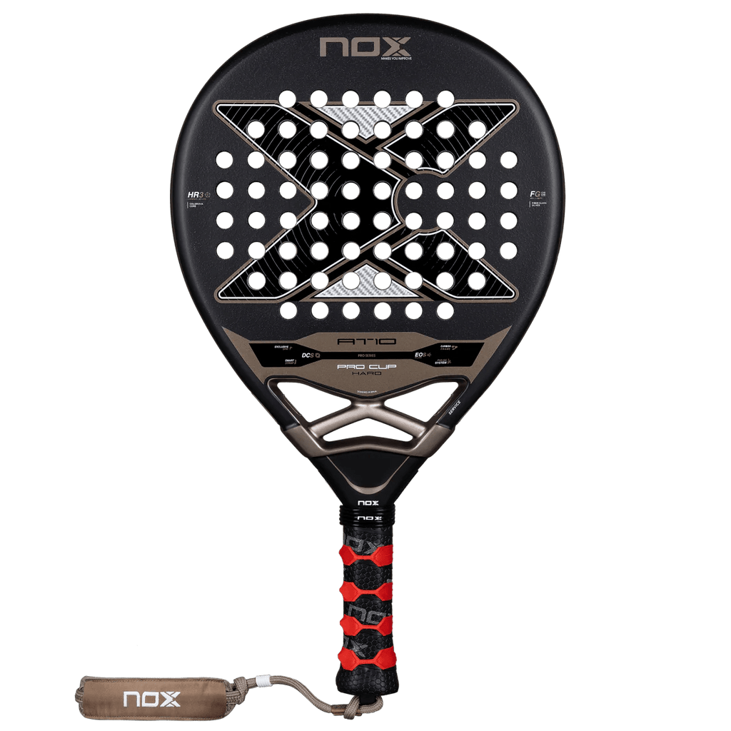 NOX AT10 Pro Cup HARD Padel Racket - Agustín Tapia - Playing Padel