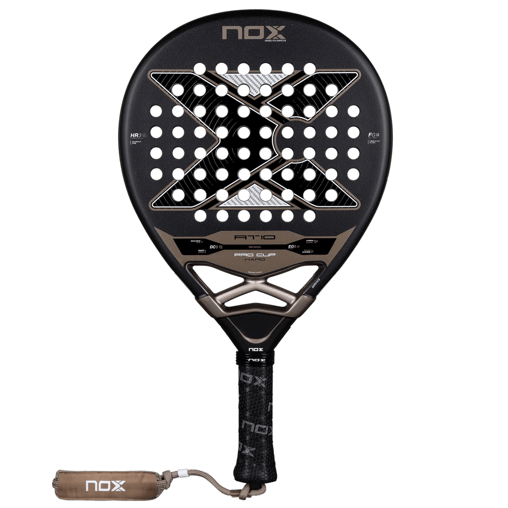 NOX AT10 Pro Cup HARD Padel Racket - Agustín Tapia - Playing Padel