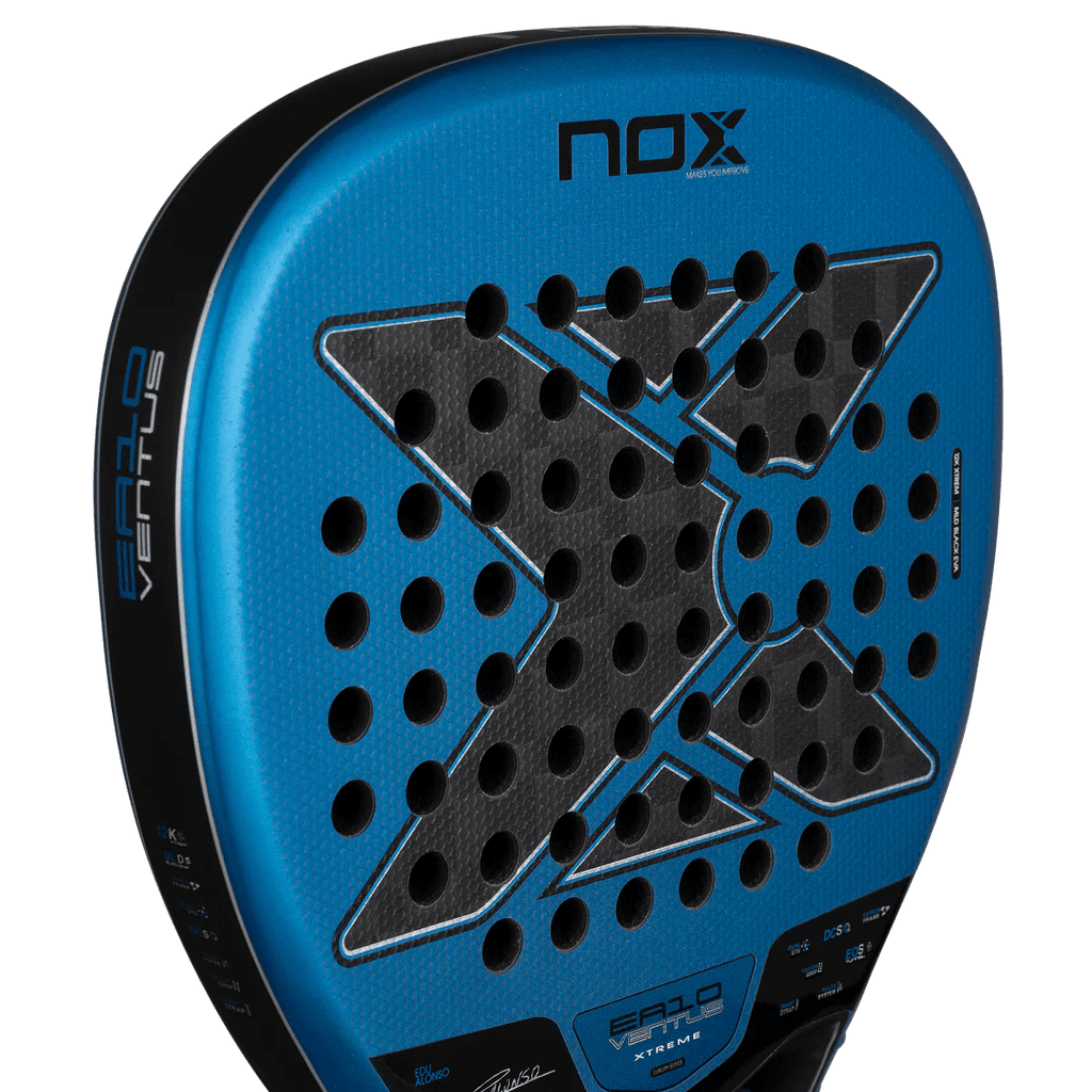 NOX EA10 Ventus Attack 12K XTREM Padel Racket - Edu Alonso - Playing Padel