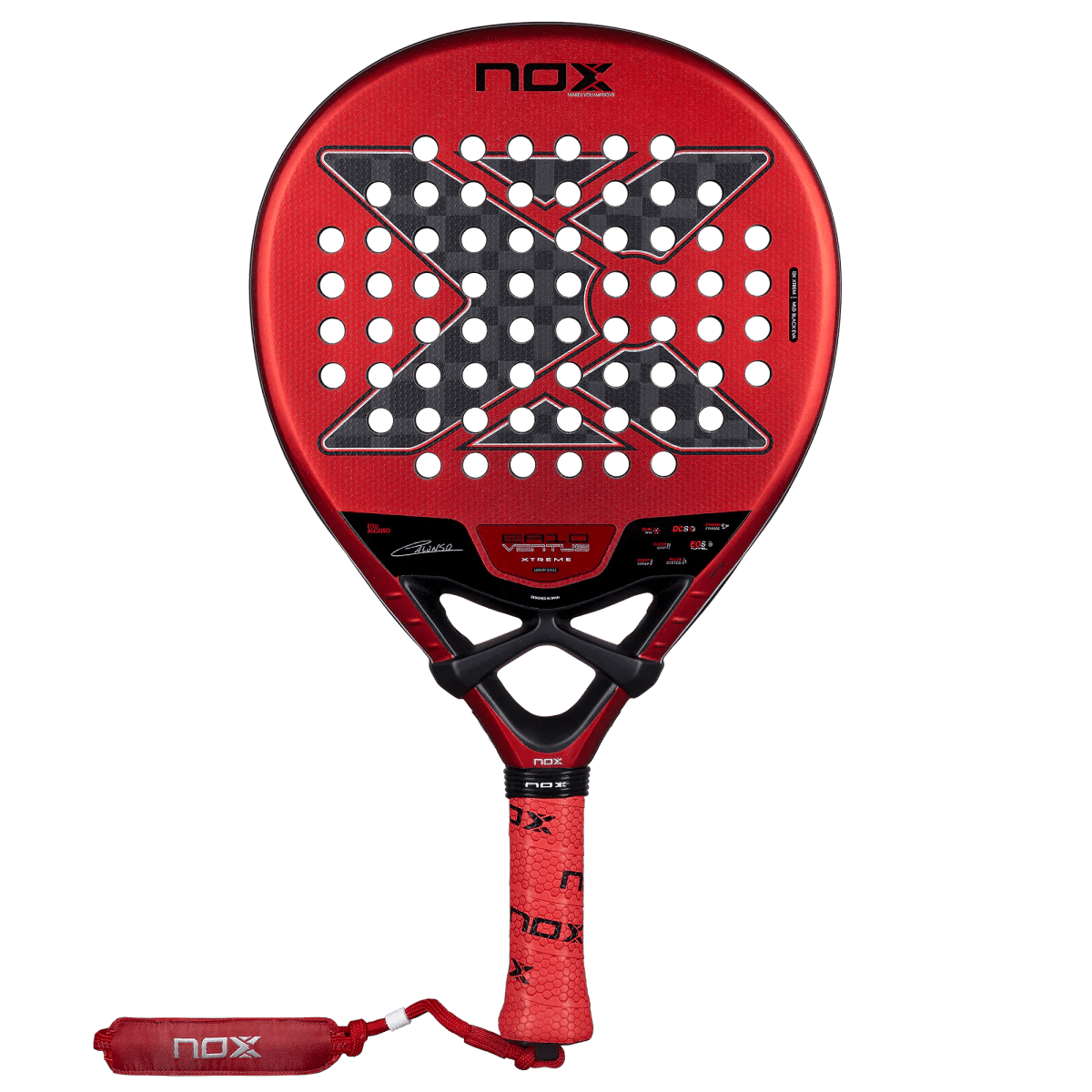 NOX EA10 Ventus Hybrid 12K XTREM Padel Racket - Edu Alonso - Playing Padel