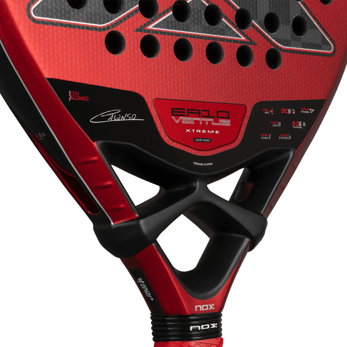 NOX EA10 Ventus Hybrid 12K XTREM Padel Racket - Edu Alonso - Playing Padel