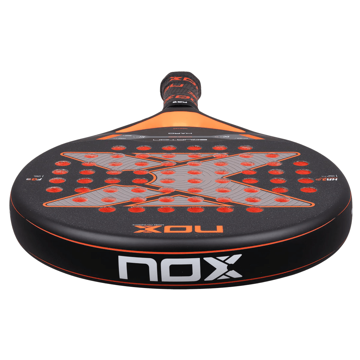 NOX Equation HARD Advanced Padel Racket - Playing Padel