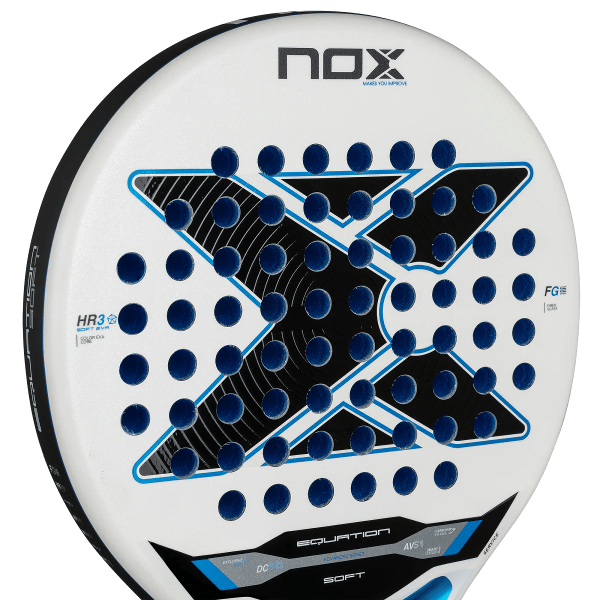 NOX Equation SOFT Advanced Padel Racket - Playing Padel