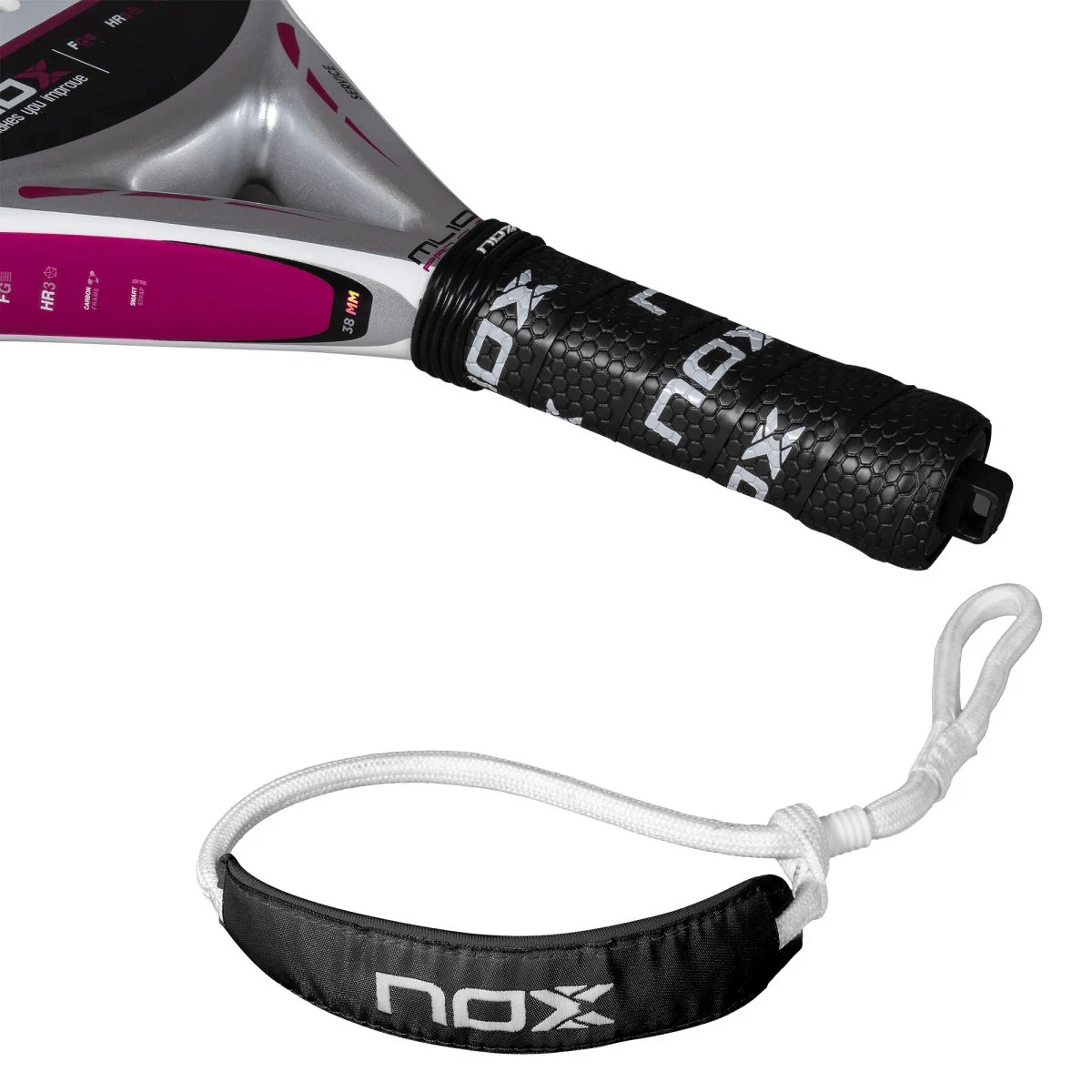 NOX ML10 PRO CUP SILVER Padel Racket - Miguel Lamperti - Playing Padel