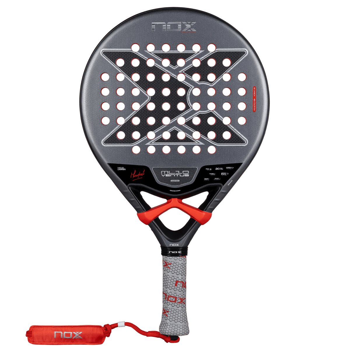 NOX ML10 Ventus Control 3K Padel Racket - Miguel Lamperti - Playing Padel