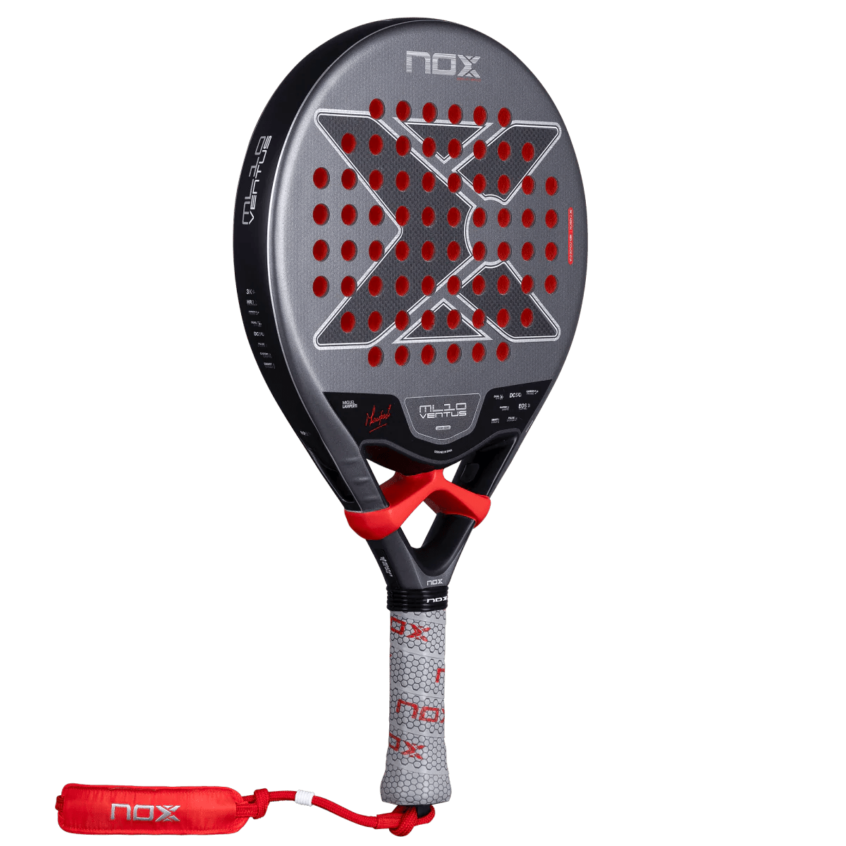 NOX ML10 Ventus Control 3K Padel Racket - Miguel Lamperti - Playing Padel