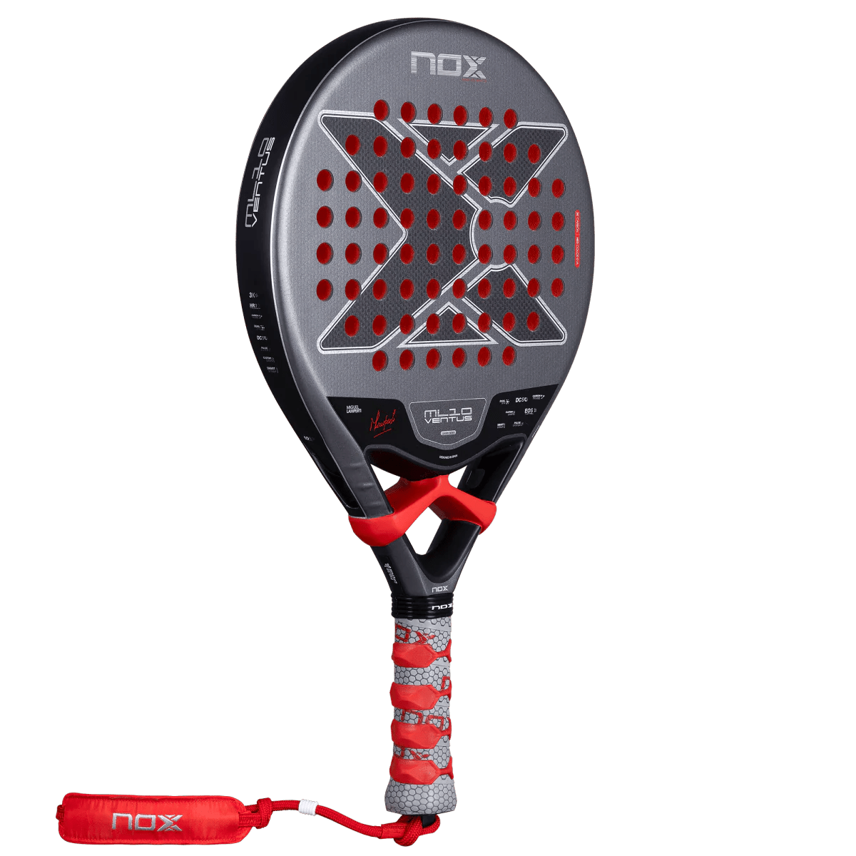 NOX ML10 Ventus Control 3K Padel Racket - Miguel Lamperti - Playing Padel