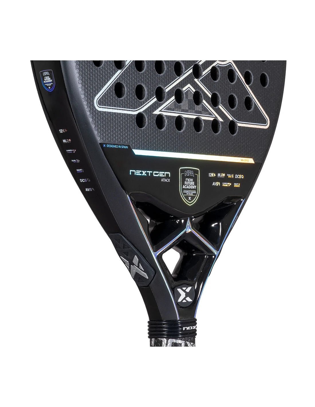 NOX Nextgen Pro Attack 12K NFA Series 2026 Padel Racket - Playing Padel