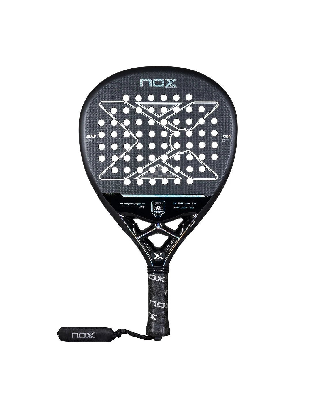 NOX Nextgen Pro Attack 12K NFA Series 2026 Padel Racket - Playing Padel