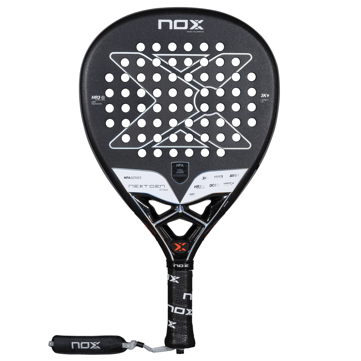 NOX NextGen Pro Attack 3K Padel Racket - Playing Padel