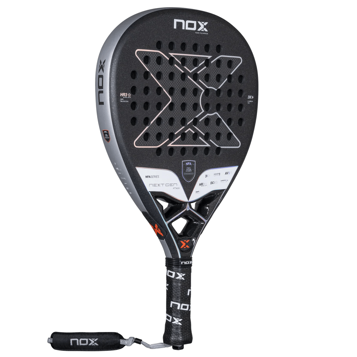NOX NextGen Pro Attack 3K Padel Racket - Playing Padel