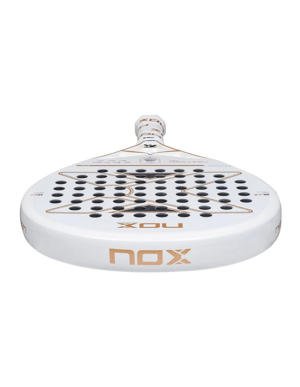 NOX Nextgen Pro Hybrid 12K NFA Series Padel Racket - Playing Padel