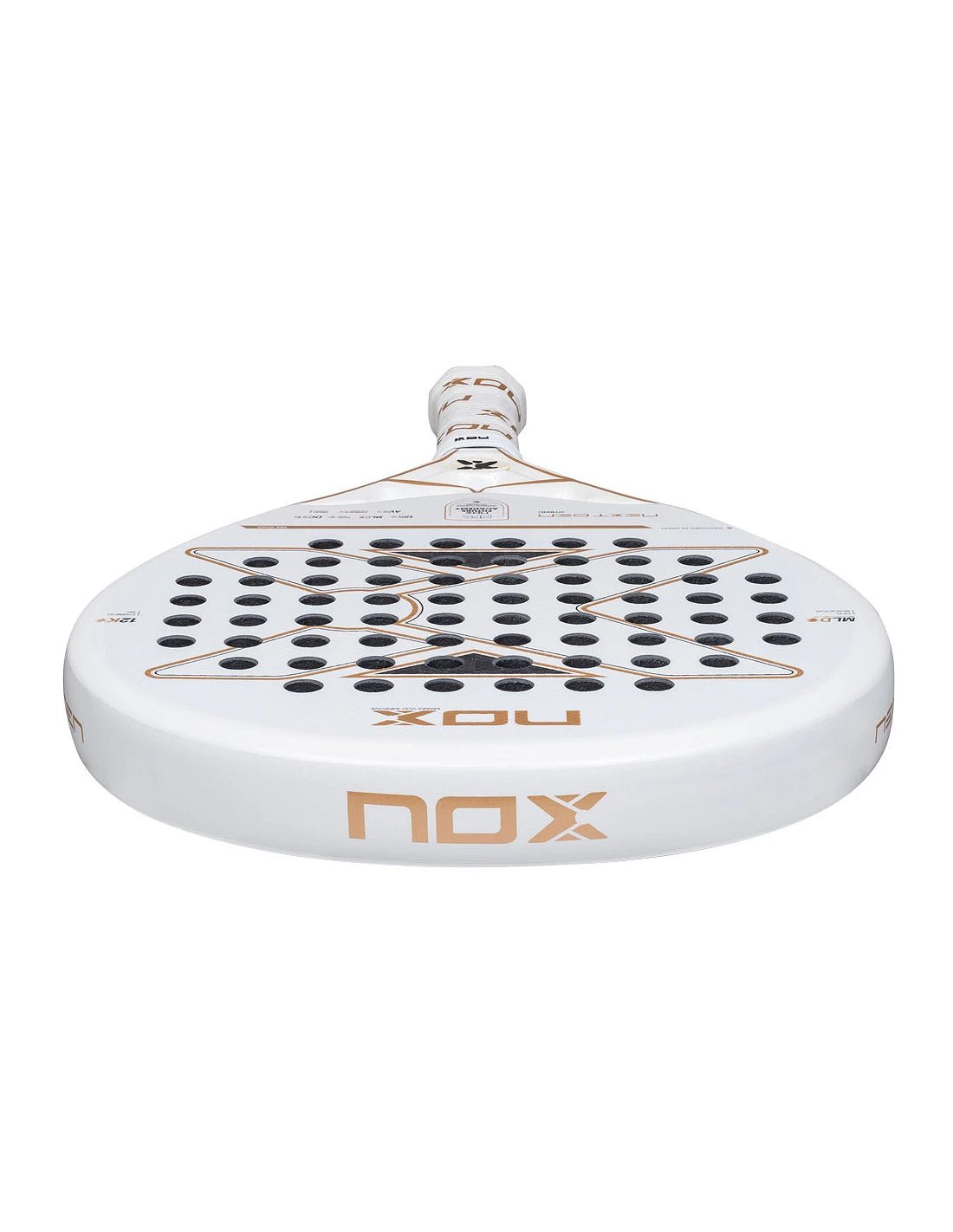 NOX Nextgen Pro Hybrid 12K NFA Series Padel Racket - Playing Padel