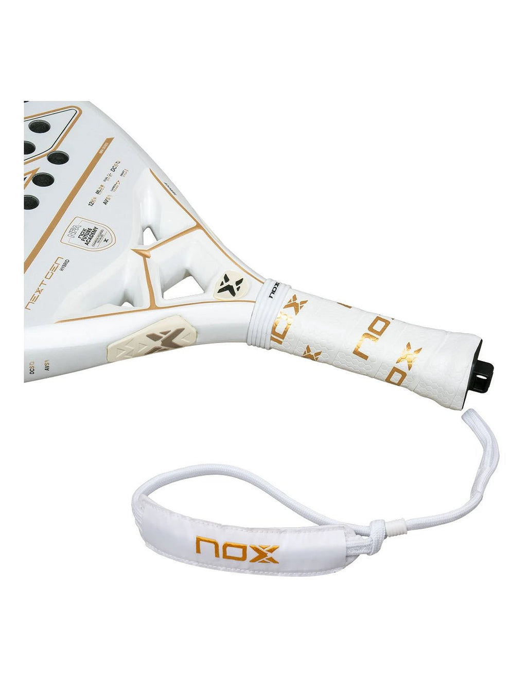 NOX Nextgen Pro Hybrid 12K NFA Series Padel Racket - Playing Padel