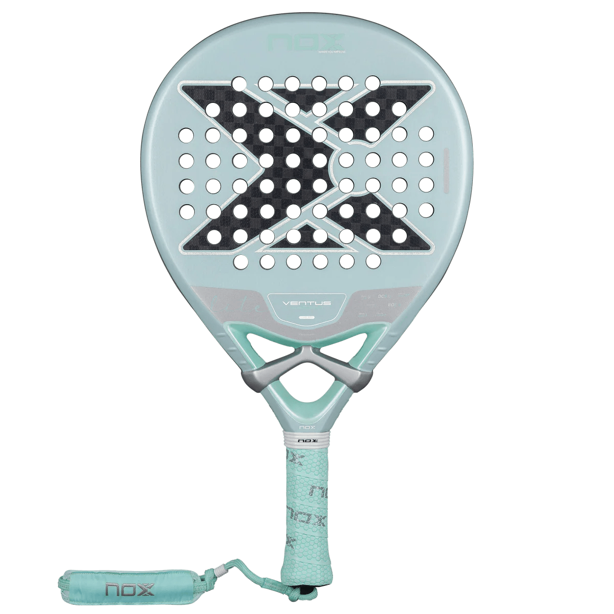 NOX Ventus Hybrid 12K Lite Padel Racket - Playing Padel