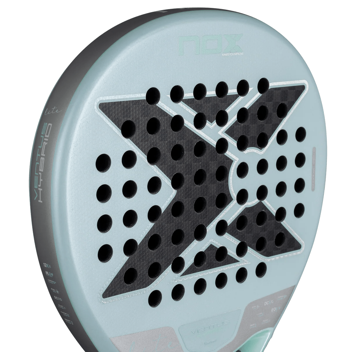 NOX Ventus Hybrid 12K Lite Padel Racket - Playing Padel