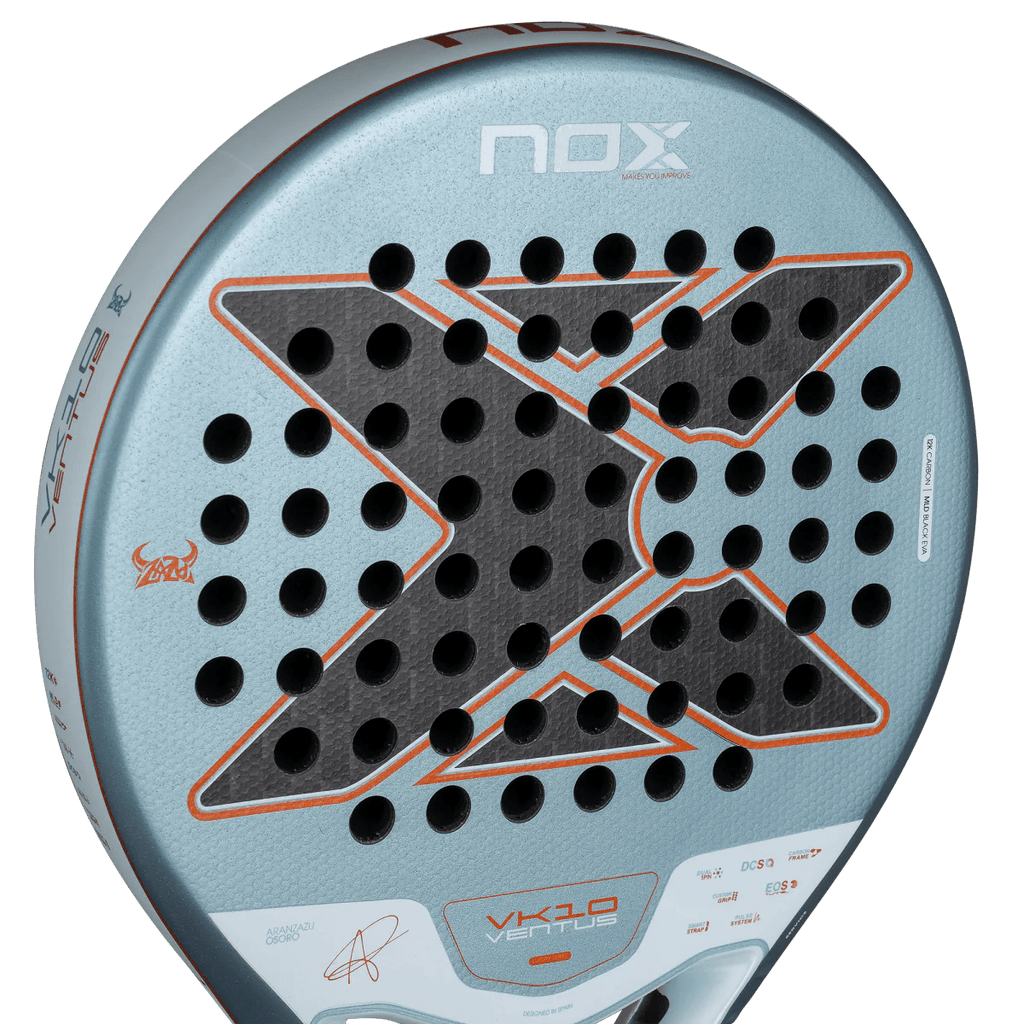 NOX VK10 Ventus Control 12K Padel Racket - Aranzazu Osoro - Playing Padel
