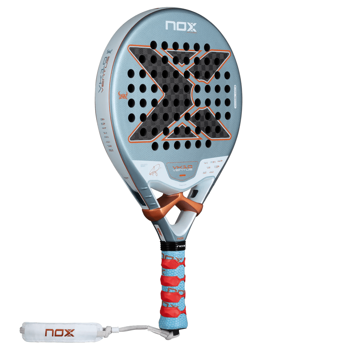 NOX VK10 Ventus Control 12K Padel Racket - Aranzazu Osoro - Playing Padel