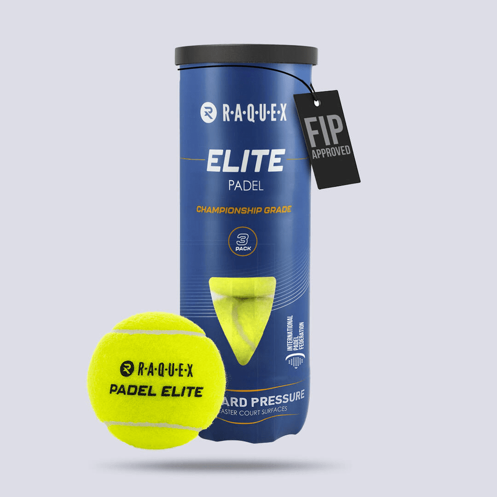 Raquex Elite (3 Padel Balls 1 x 3) - Playing Padel