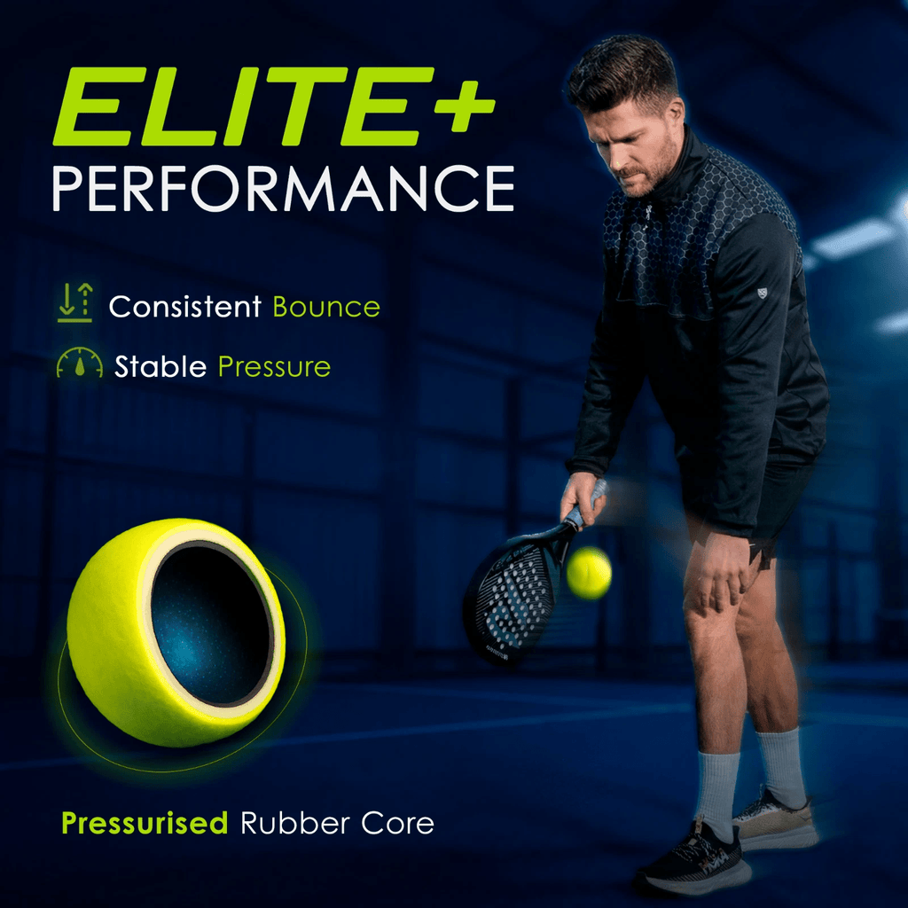 Raquex Elite Pace (3 Padel Balls 1 x 3) - Playing Padel