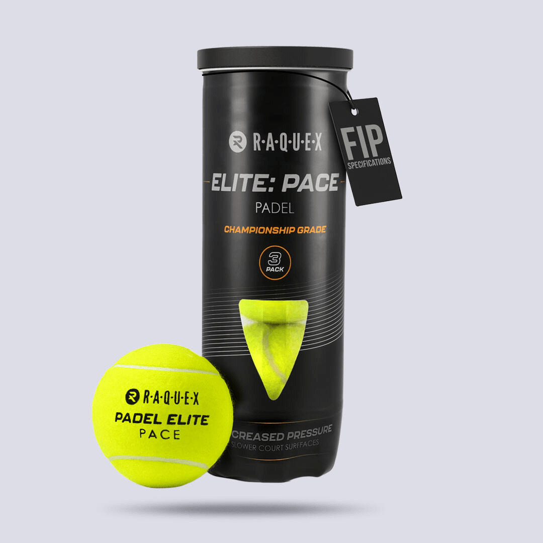 Raquex Elite Pace (3 Padel Balls 1 x 3) - Playing Padel