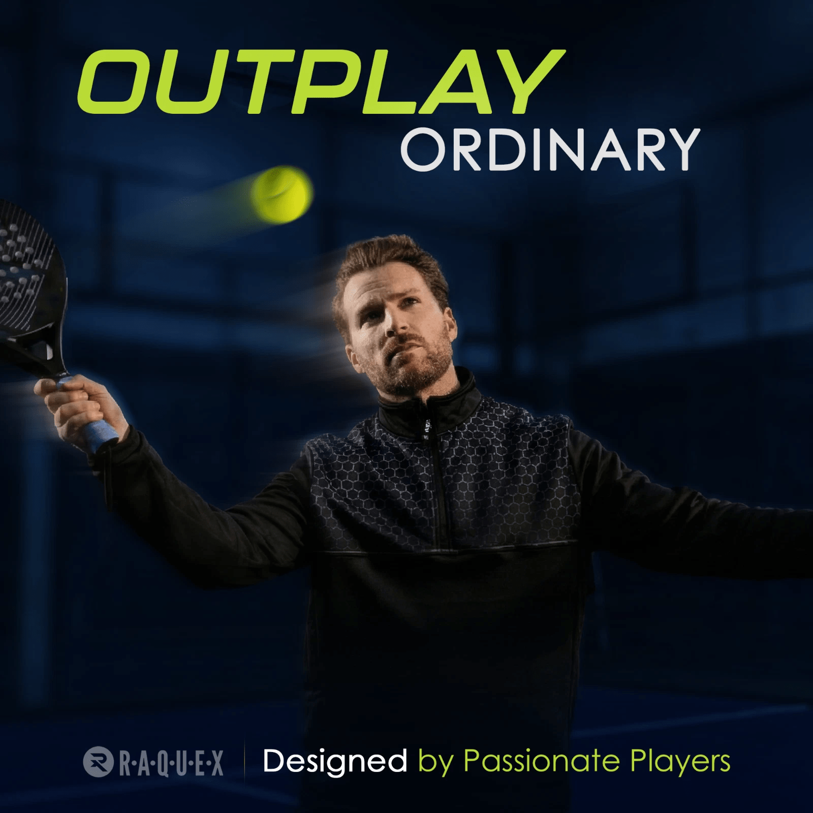 Raquex Elite Pace (3 Padel Balls 1 x 3) - Playing Padel