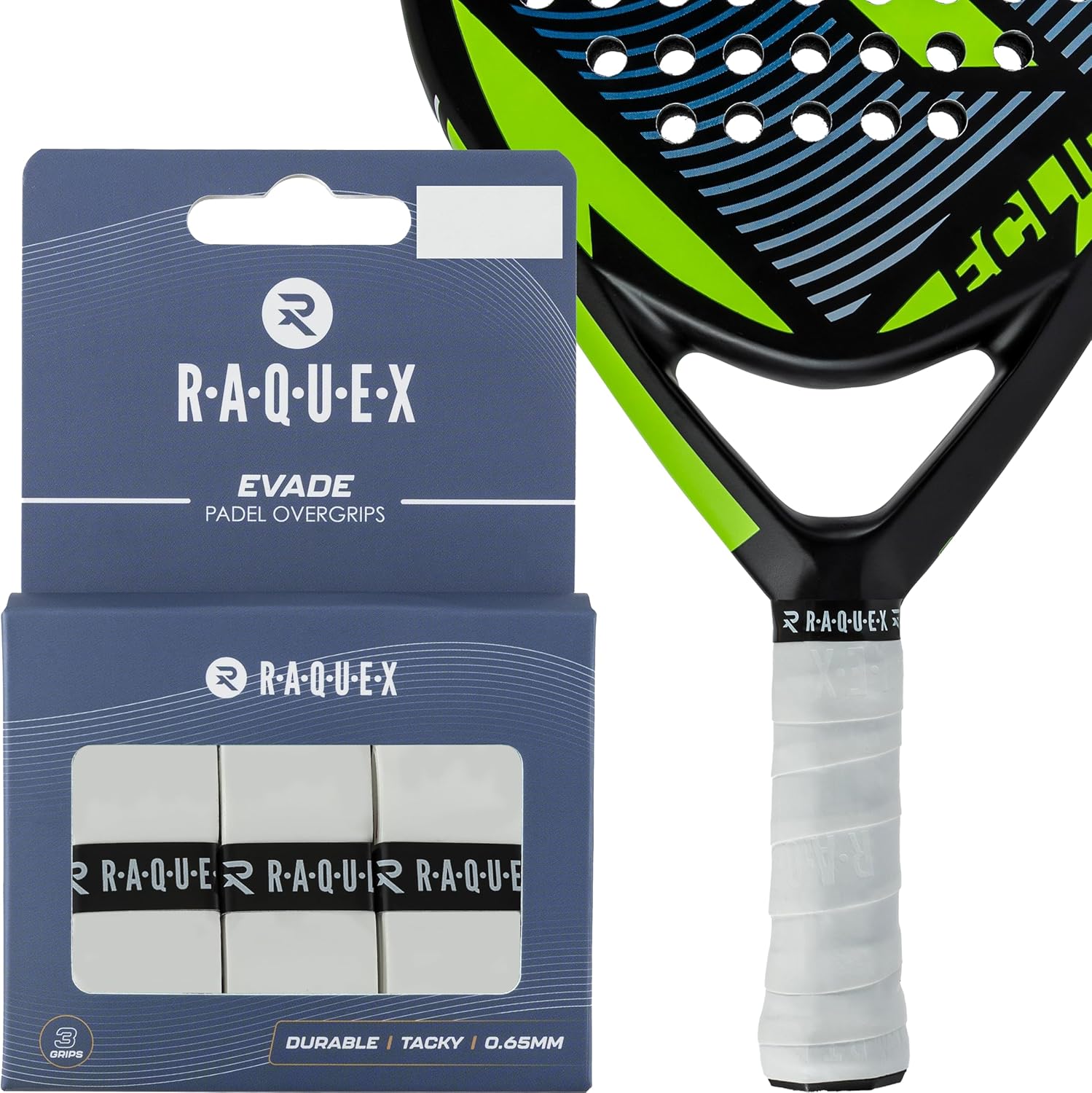 Raquex Evade Padel Grips x 3 - Playing Padel