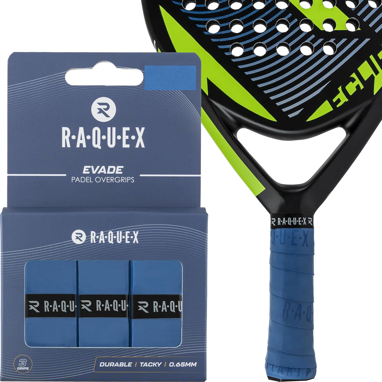 Raquex Evade Padel Grips x 3 - Playing Padel