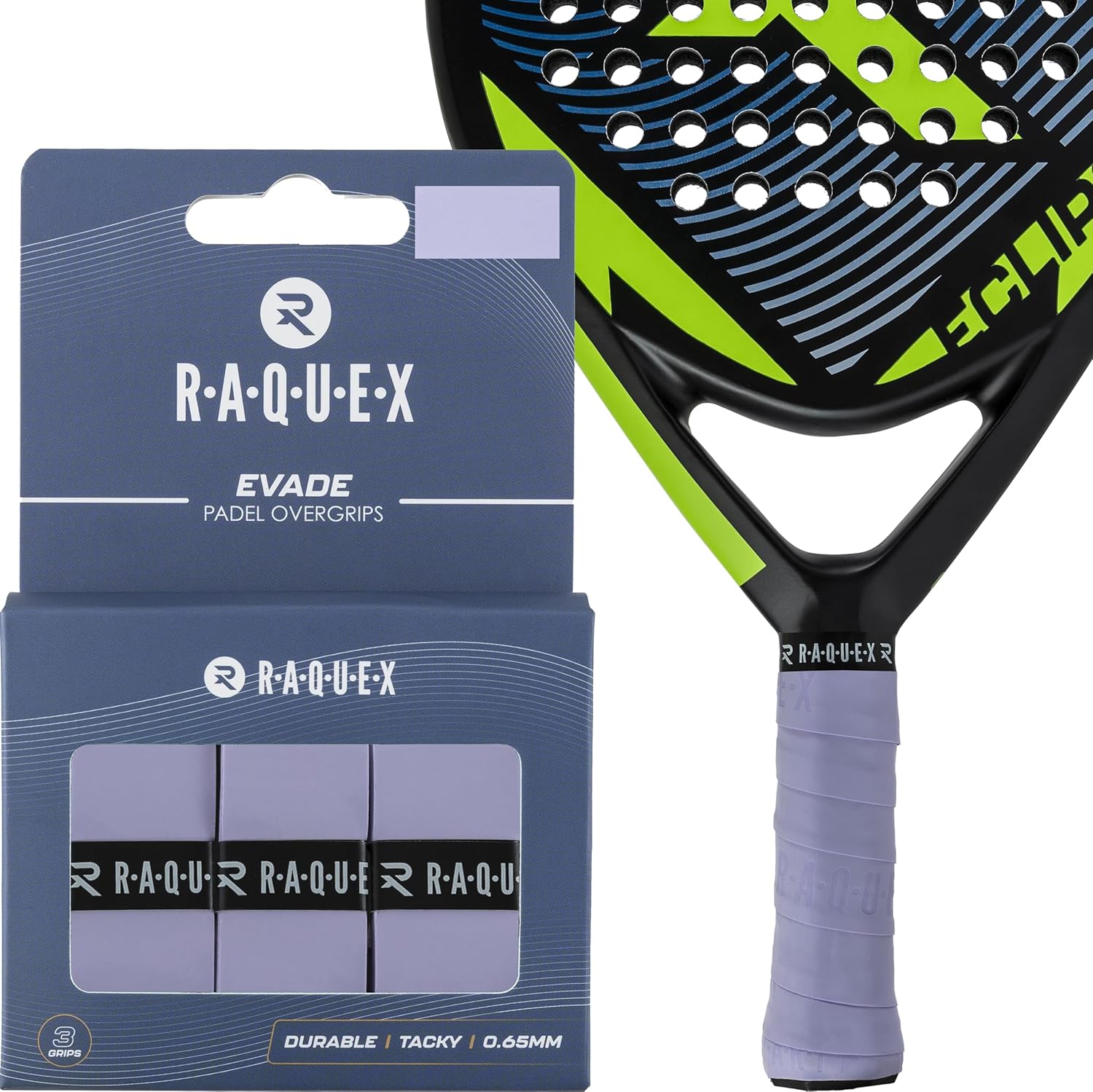 Raquex Evade Padel Grips x 3 - Playing Padel