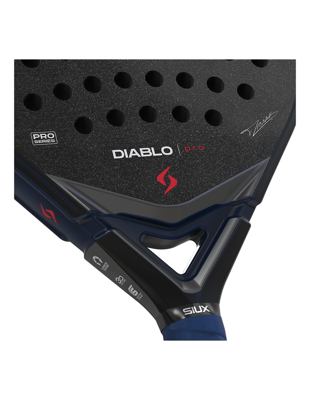 Siux Diablo Pro 2026 Night Blue Padel Racket - Playing Padel