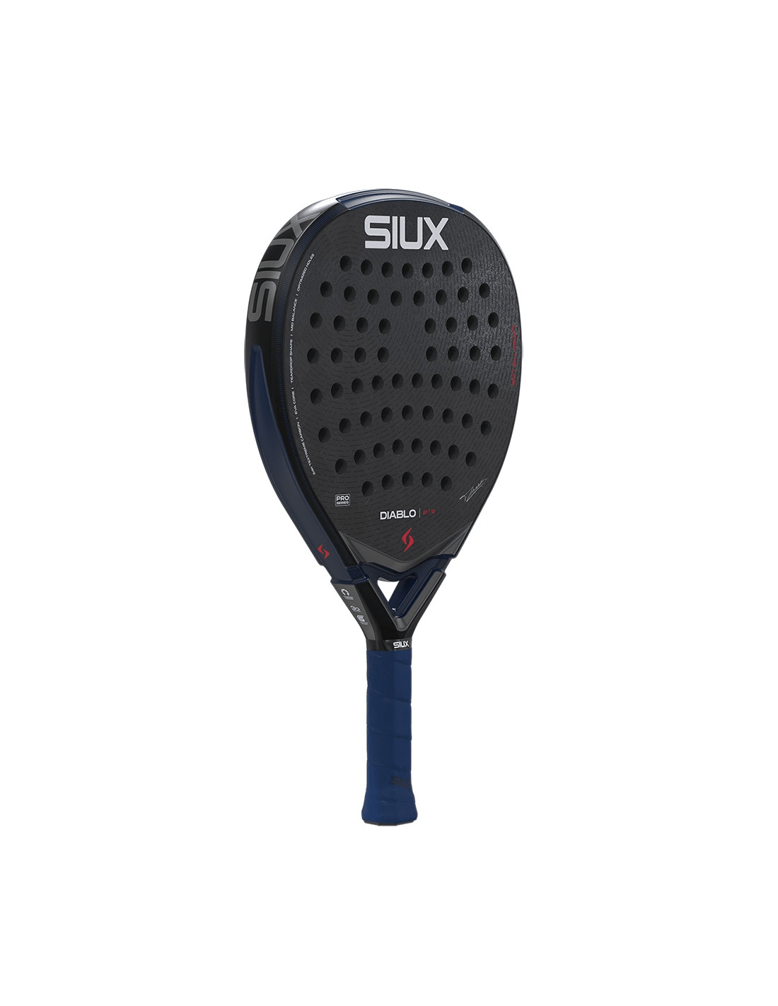 Siux Diablo Pro 2026 Night Blue Padel Racket - Playing Padel
