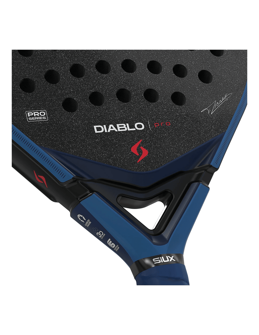 Siux Diablo Pro 2026 Royal Blue Padel Racket - Playing Padel