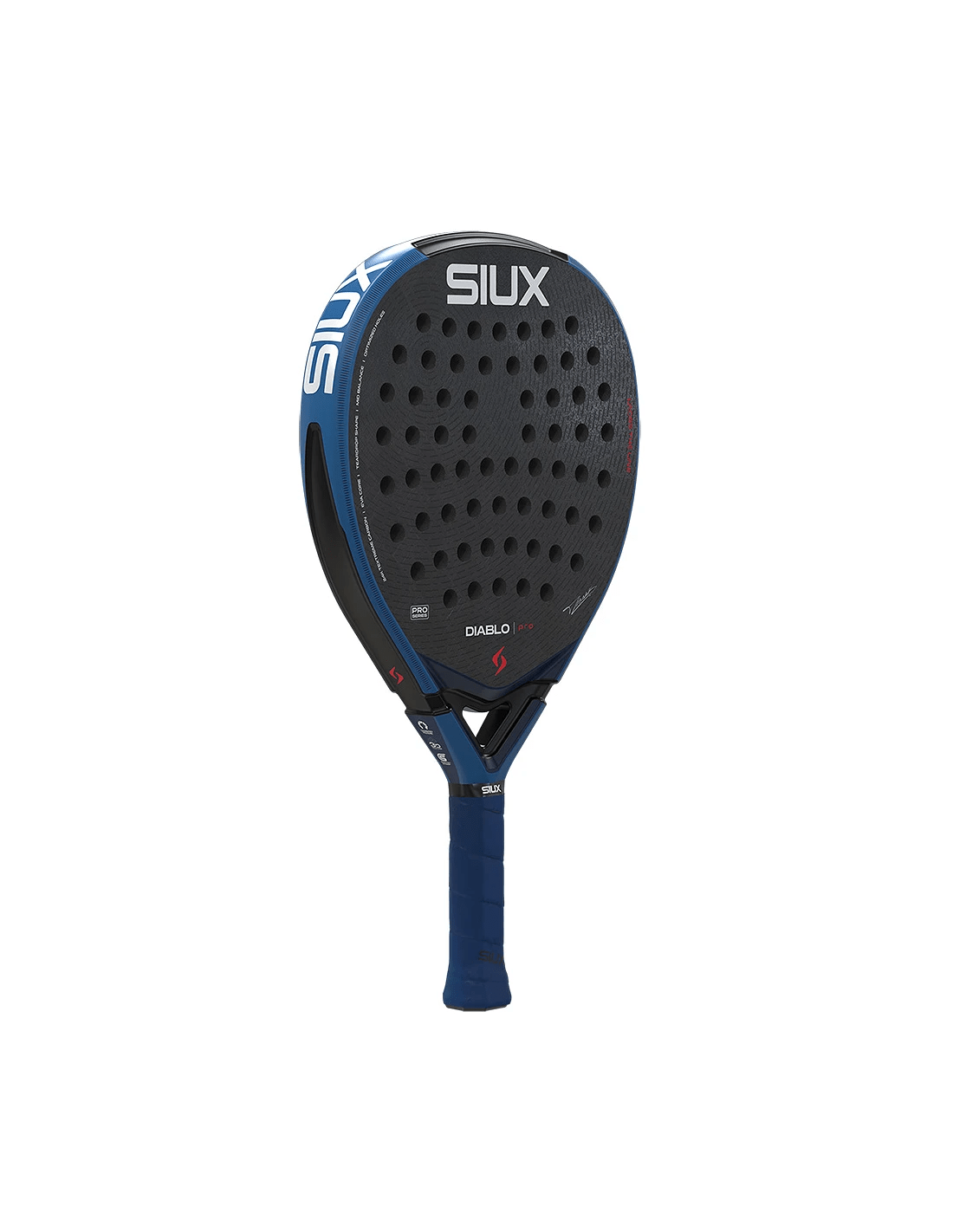 Siux Diablo Pro 2026 Royal Blue Padel Racket - Playing Padel